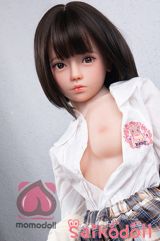 “Yuhana” 138 cm small breasts MOMODOLL #085 cute uniform love doll made by tpe