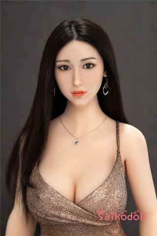 “Hiroko” 161cm G-Cup 6yeDoll Silicone Head+TPE White Skin Luxury Love Doll