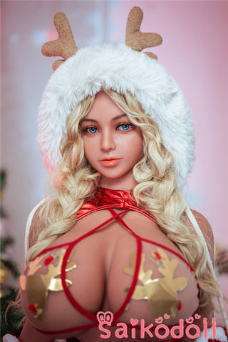 Carol 153cm Overseas Blond Busty Love Doll by own ABDOLL TPE