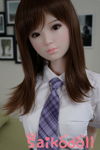 Phoebe 130cm D-Cup JK Girl sex doll silicone Silicone Head and Body Integral PiperDoll