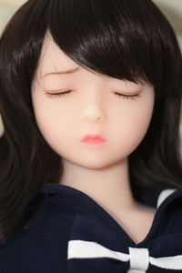 closed eyes love doll